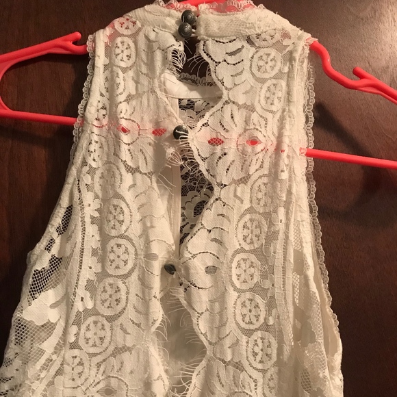 Free People Verushka White Lace Dress - Picture 5 of 6